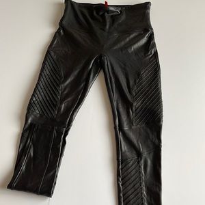 SPANX faux leather leggings